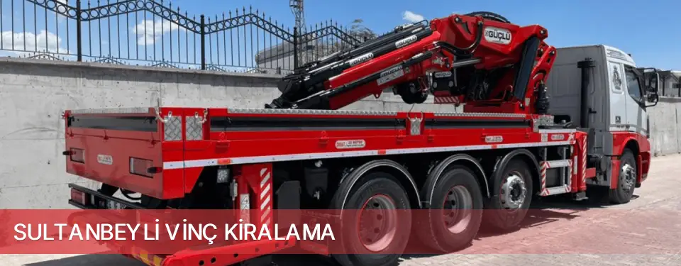 Sultanbeyli İlçemi Vinç Kiralama